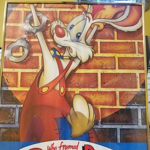 framed Who Framed Roger Rabbit poster